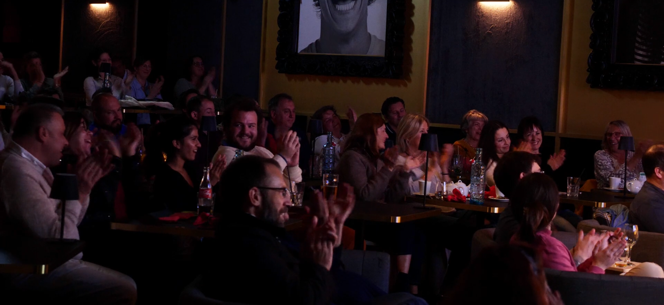 Public du spectacle Memory Lane de Florian Samain lors de la première représentation au Théâtre à l'Ouest de Lyon